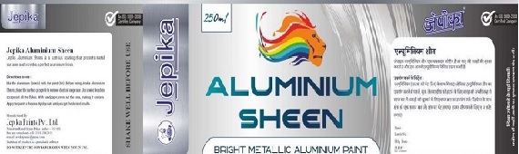 Jepika Aluminium Sheen Device mark 7005302 Trademark