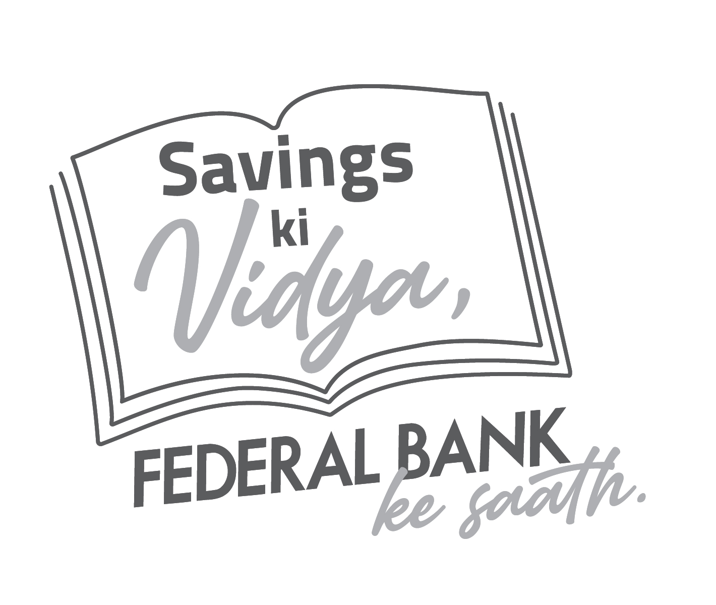 Savings Ki Vidya, Federal Bank Ke Saath. Device mark 7009158 Trademark