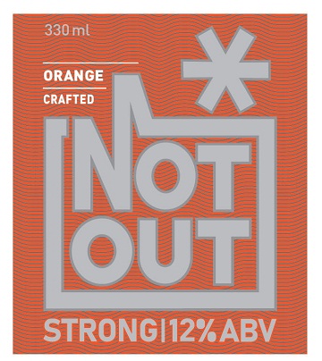 Crafted Not Out Orange Device mark 7009726 Trademark