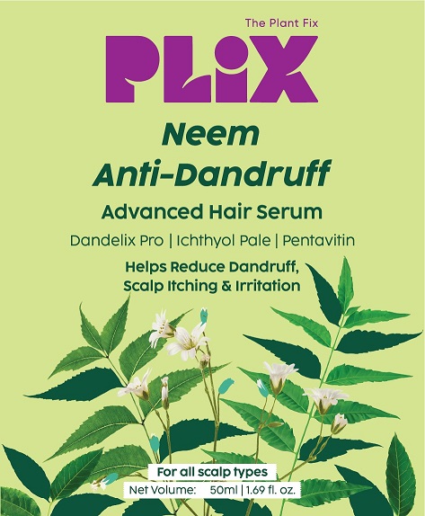 The Plant Fix Plix Neem Anti-dandruff Advanced Hair Serum Device mark 7010537 Trademark
