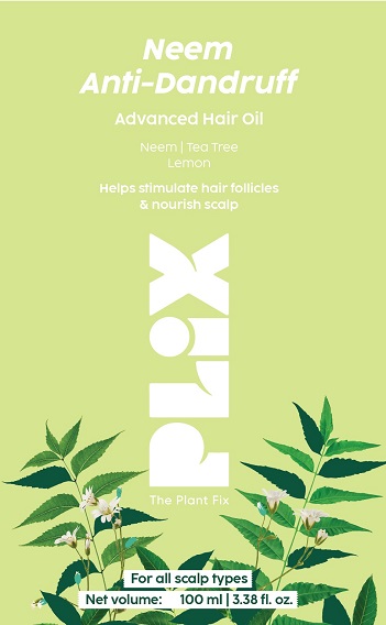 The Plant Fix Plix Neem Anti-dandruff Advanced Hair Oil Device mark 7010539 Trademark