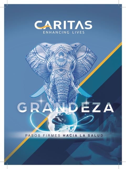 Caritas- Enhancing Lives- Grandeza - Pasos Firmes Hacia La Salud Device mark 7010428 Trademark