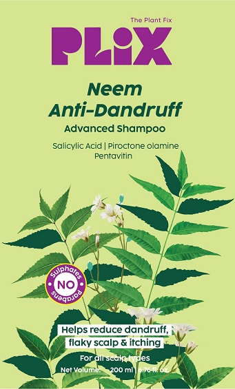 The Plant Fix Plix Neem Anti-dandruff Advanced Shampoo Device mark 7010538 Trademark