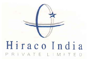 Hiraco India Private Limited (with Logo) Device mark 2257347 Trademark