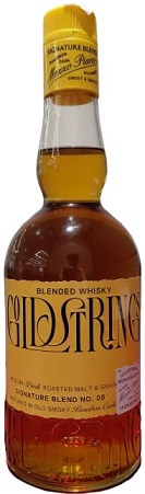 Gold String With Device Of Bottle Of Whisky Device Device mark 7012710 Trademark