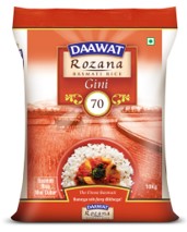 Daawat Rozana Gini Device mark 7012968 Trademark