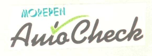 Morepen Auto Check (label) Device mark 2444655 Trademark
