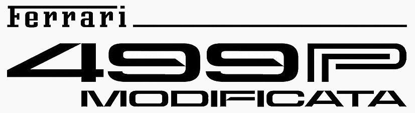 Ferrari 499p Modificata Device mark 7021436 Trademark