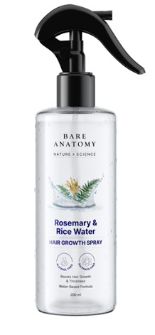 Bare Anatomy Nature X Science Rosemary & Rice Water Hair Growth Spray Device mark 7023766 Trademark
