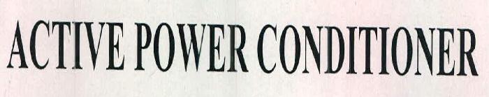 Active Power Conditioner Device mark 2415557 Trademark