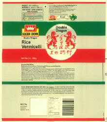 Golden Crown Rice Vermicelli Device mark 2980138 Trademark