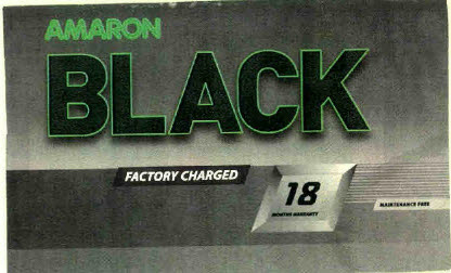 Amaron Black Factory Charged 18 Device mark 2677223 Trademark