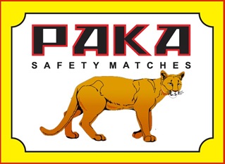 Paka Safety Matches (logo) Device mark 7033452 Trademark