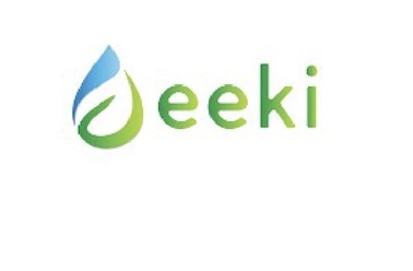 Logo Symbolising Water Droplet With Word Eeki Device mark 7033755 Trademark