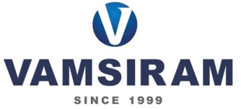 Vamsiram Since 1999 Device mark 7036779 Trademark