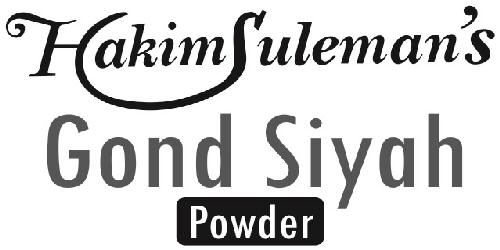 Hakim Suleman's Gond Siyah Powder Device mark 7044105 Trademark