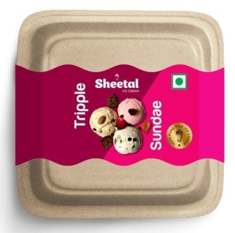 Sheetal Tripple Sundae (label) Device mark 7044290 Trademark
