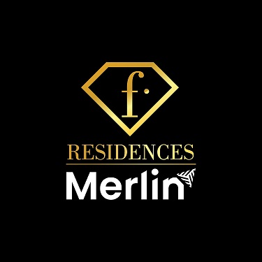 F Residences Merlin And Device (label) Device mark 7046066 Trademark