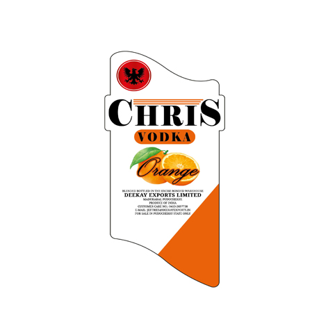 Chris Orange Vodka Device mark 7047387 Trademark