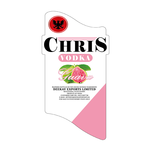 Chris Guava Vodka Device mark 7047386 Trademark