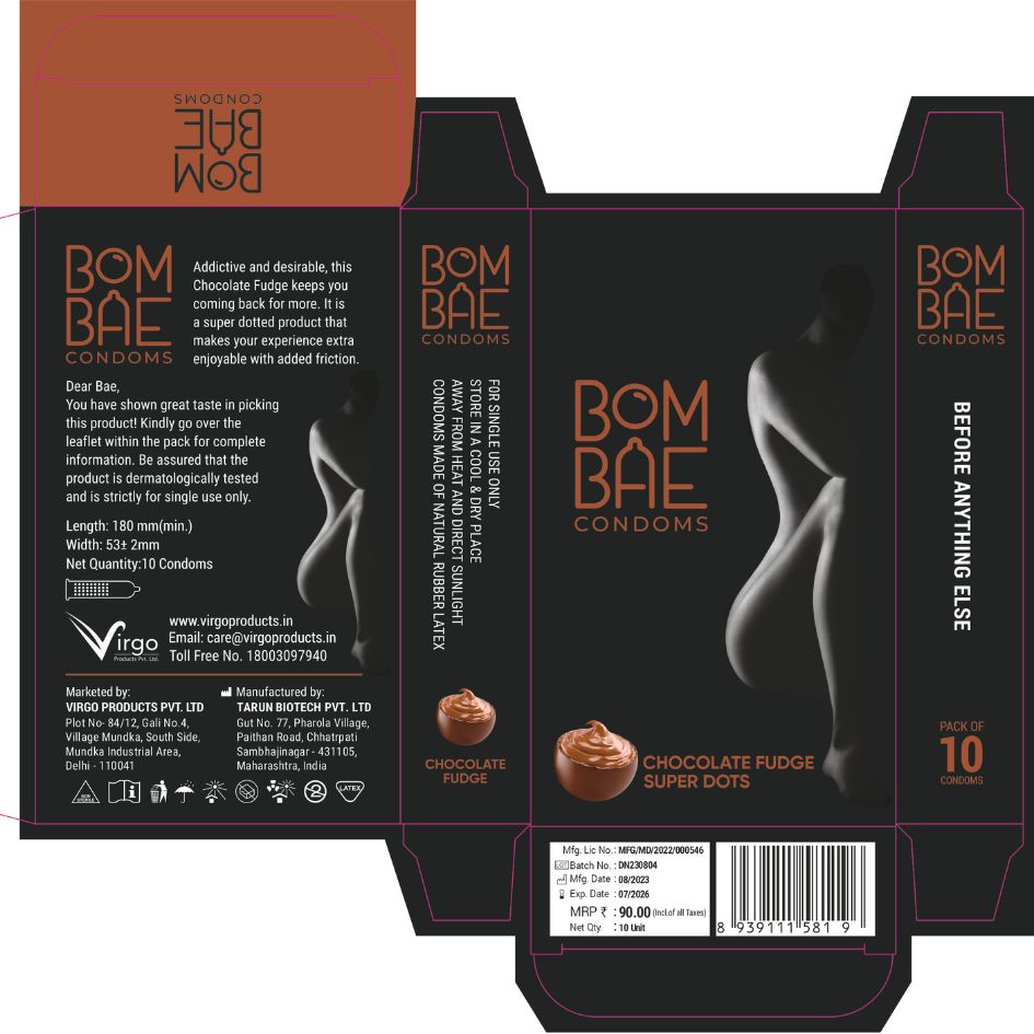 Bombae Condoms Device mark 7053555 Trademark