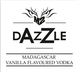 M2 Dazzle Madagascar Vanilla Flavoured Vodka Device mark 7054839 Trademark