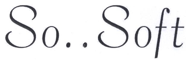 So.. Soft Device mark 2243867 Trademark