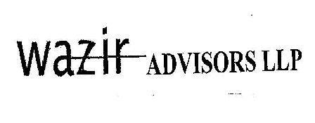 Wazir Advisors Llp (logo) Device mark 2053036 Trademark
