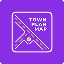 Town Plan Map Device mark 7061645 Trademark