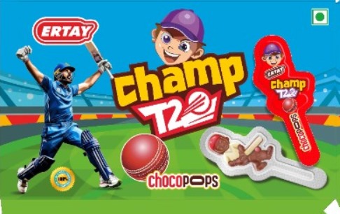 Ertay Champ T20 Chocopops Device mark 7063295 Trademark