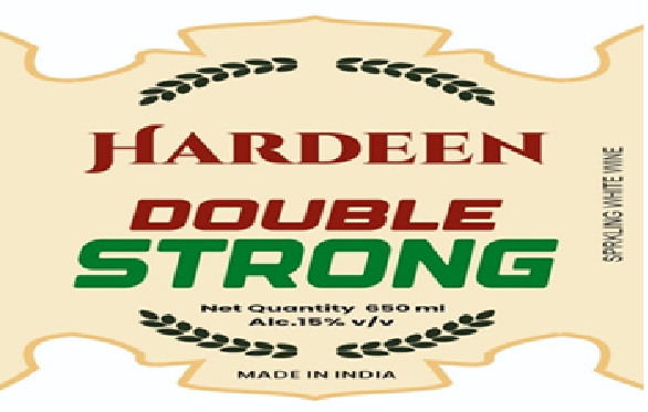 Hardeen Double Strong Sparkling White Wine Device mark 7063458 Trademark