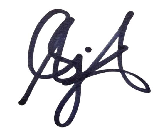 Shubman Gill's Signature Device mark 7065012 Trademark