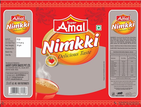 Super Amal Nimkki Device mark 7067007 Trademark
