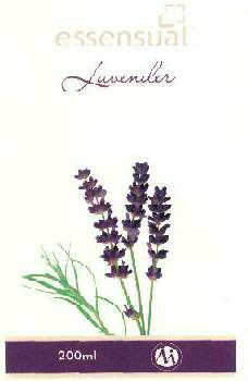Essensual Lavender (label) Device mark 2537452 Trademark