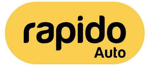 ‘rapido Auto’ Written In A Stylized Manner With A Unique Font And Juxtaposition Device mark 7068548 Trademark
