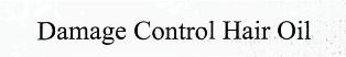 Damage Control Hair Oli Device mark 2658715 Trademark