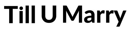 Till U Marry Device Mark Device mark 7086204 Trademark