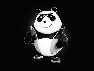 Mascot Of Panda Device mark 7090585 Trademark