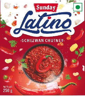 Sunday Latino Schezwan Chutney Device mark 7091617 Trademark