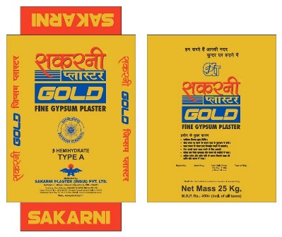 Sakarni Plaster Gold Fine Gypsum Plaster Device mark 7090742 Trademark