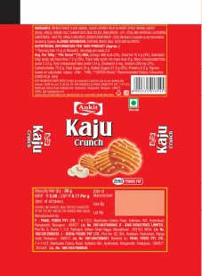 Ankit Kaju Crunch (label) Device mark 7096464 Trademark