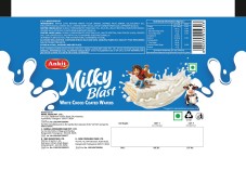 Ankit Milky Blast (label) Device mark 7096466 Trademark
