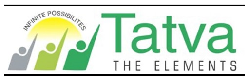 Tatva The Elements With Logo & Tagline Infinite Possibilites Device mark 7098543 Trademark