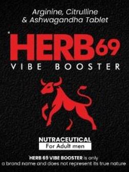 Herb 69 Vibe Booster Label Device mark 7098858 Trademark