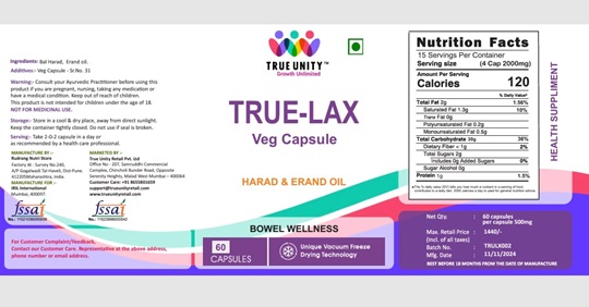 True Lax Device mark 7101457 Trademark
