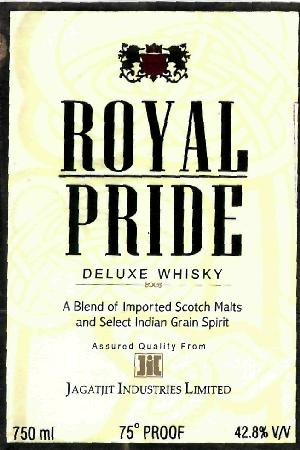 Royal Pride (lable) Device mark 2169426 Trademark