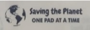 Saving The Planet, One Pad At A Time Device mark 7108300 Trademark