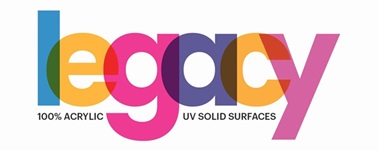 Legacy 100% Acrylic Uv Solid Surfaces (logo) Device mark 7112226 Trademark