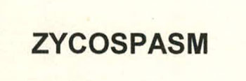 Zycospasm Device mark 2309014 Trademark