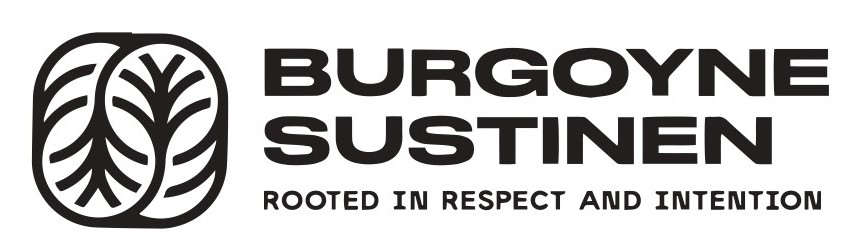 Burgoyne Sustinen Rooted In Respect And Intention Device mark 7121921 Trademark